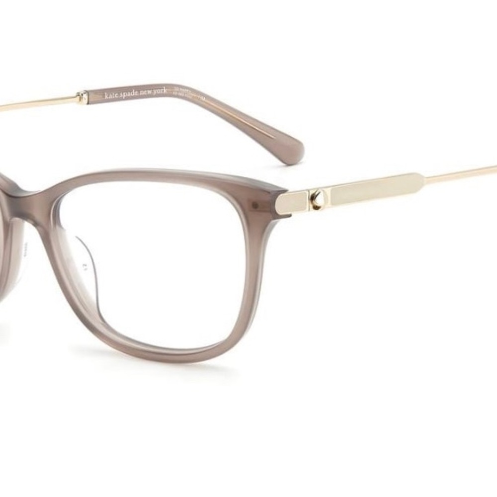 kate spade Taupe and Gold Women's Glasses